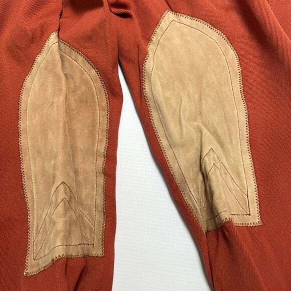 NEW Tailored Sportsman English Riding Habits Breech SIZE 28 Orange NWT STAIN - Picture 4 of 13